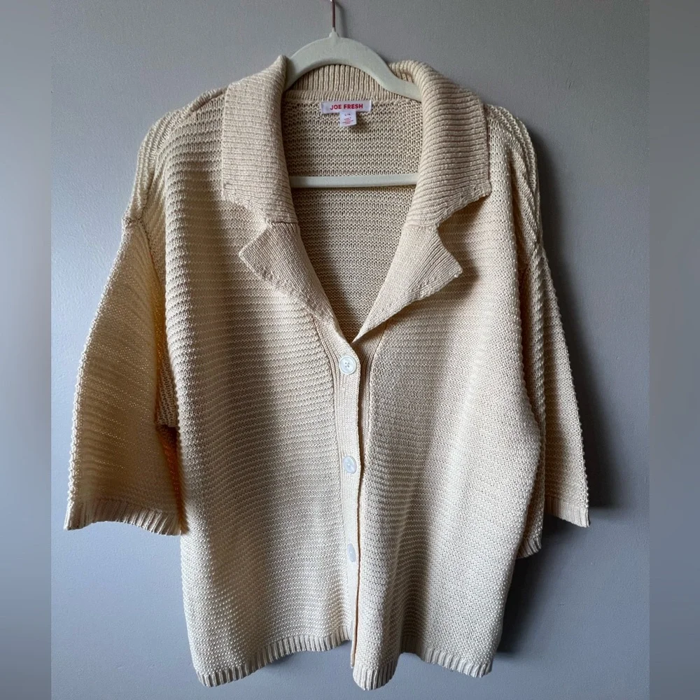 Joe Fresh Button Down Sweater - Picture 3 of 6